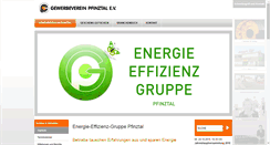 Desktop Screenshot of branchen.pfinztal.de