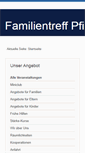 Mobile Screenshot of familientreff.pfinztal.de